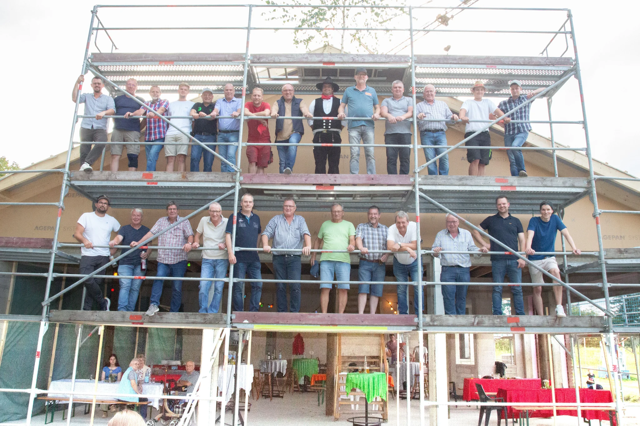 Richtfest am Gemeindehaus
